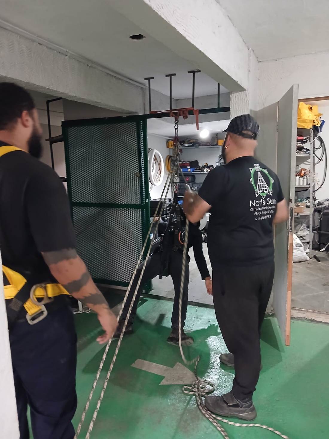 Capacitação profissional na base de Macaé